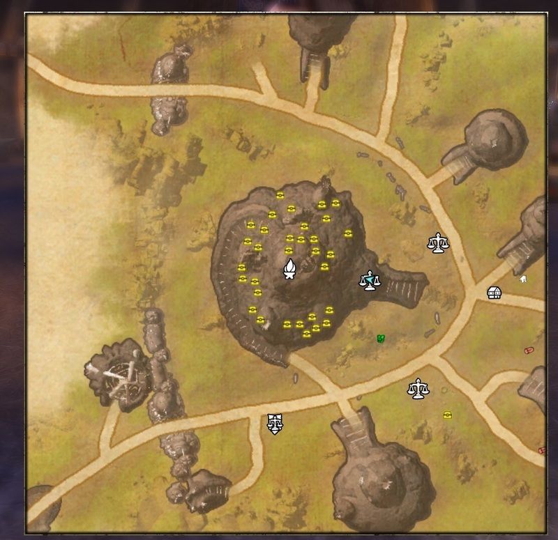 HarvestMap (EsoheadMarkers) Map, Coords, Compasses Elder Scrolls